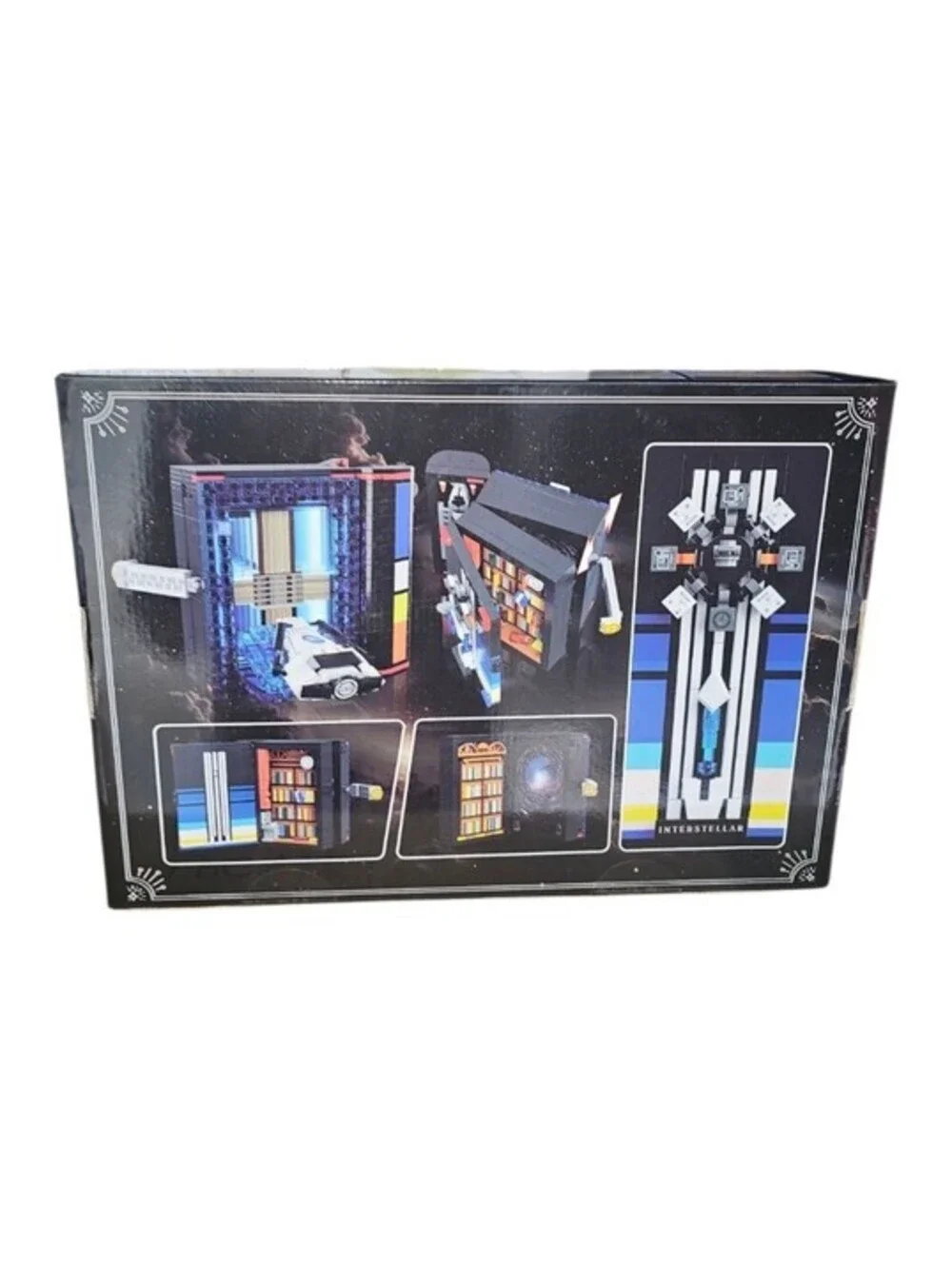 Magic Space Book Nook Building Blocks Set With LED Light 945 Pcs NEW